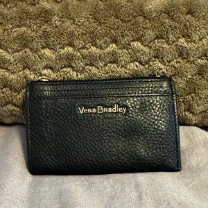 Vera Bradley Black Leather Textured Wallet
5x3